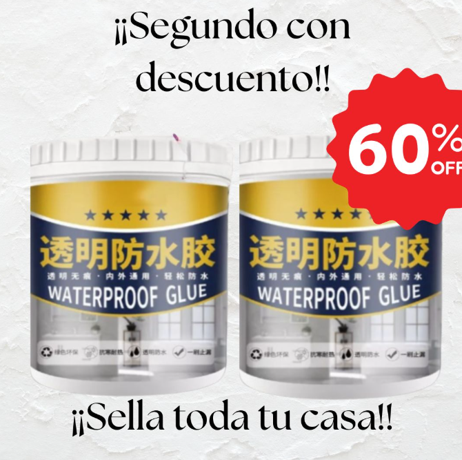 Sellador Aislante WatterProof® Impermeable Transparente 🔥60% De Descuento🔥