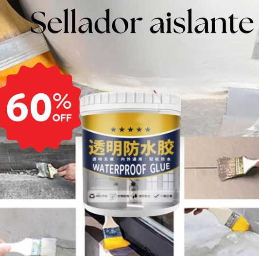 Sellador Aislante WatterProof® Impermeable Transparente 🔥60% De Descuento🔥