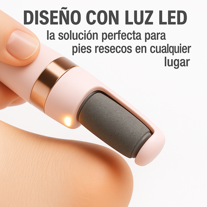 Set Profesional de Pedicura Lima Eléctrica Inalámbrica + Rodillos Anti Durezas Con 60% Descuento🔥