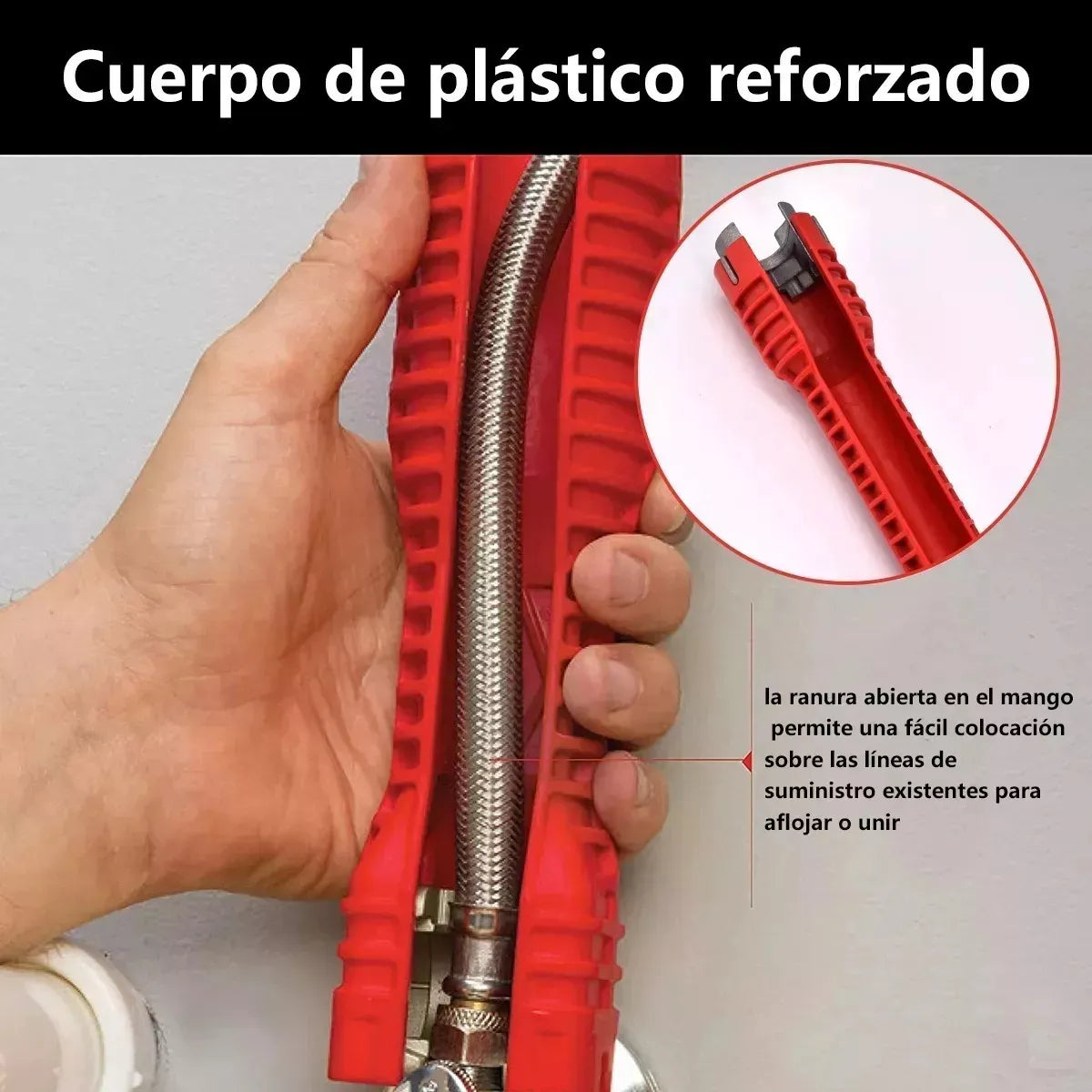 AquaFlow™ LLAVE MULTIFUNCIONAL 8 EN 1 🔥Oferta  60% Descuento🔥