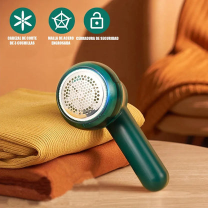 FluffFree® Quitapelusas Eléctrico Portátil Con cargador Incluido Súper Oferta 2x1🔥