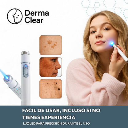 DermaClear™ – Lápiz Con luz azul Borra imperfecciones al instante Con 60% Descuento🔥