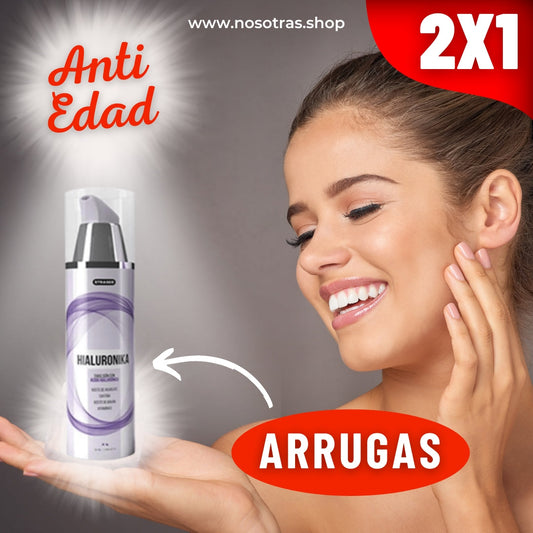 Crema de Belleza Anti-Arrugas | Hialuronika® 2x1