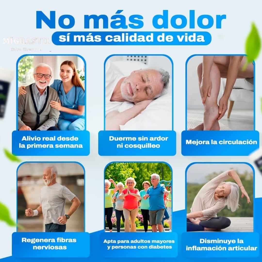 Crema Alivio de la Neuropatia y Articulaciones con colágeno MIGASTRIL BEEVANA EL ORIGINAL®..