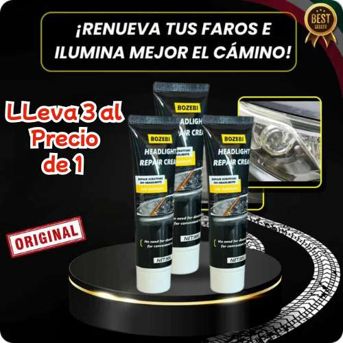 CREMA RESTAURADORA PREMIUM PARA FAROS DE 90 GRAMOS🔥OFERTA 3x1🔥