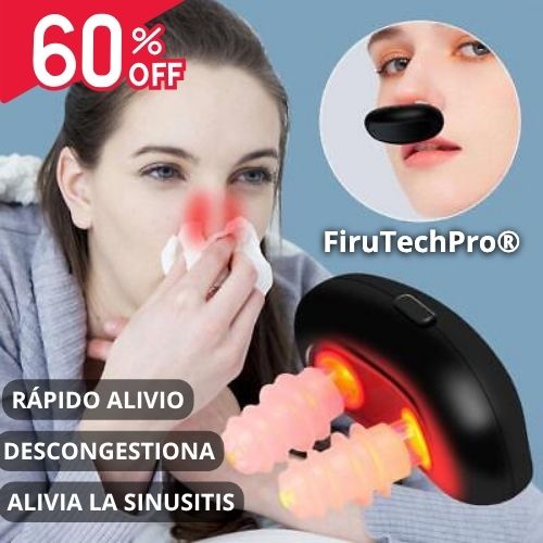 Luz Sinusal FiruTechPro® Para Aliviar Molestias Nasales Con 60% Descuento🔥