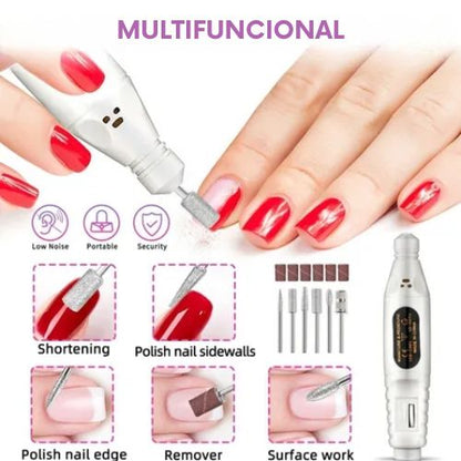 Pulidor de Uñas Esmeril: Resultados Profesionales con Potencia y Precisión Con 60% Descuento
