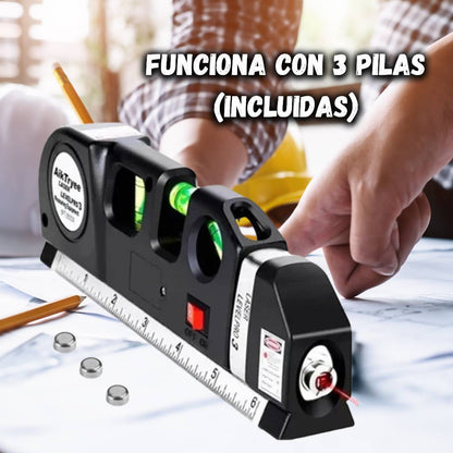 NIVEL LASER PRO DIGITAL CON CINTA METRICA HERRAMIENTA DE CONSTRUCCION 4 EN  CON 60% DESCUENTO🔥Laser Lever Pro 3®