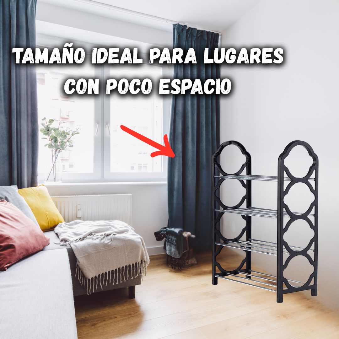 ORGANIZADOR DE METAL RESISTENTE PARA ZAPATOS CON 5 NIVELES  DuraZap® 60% DESCUENTO OFERTA🔥