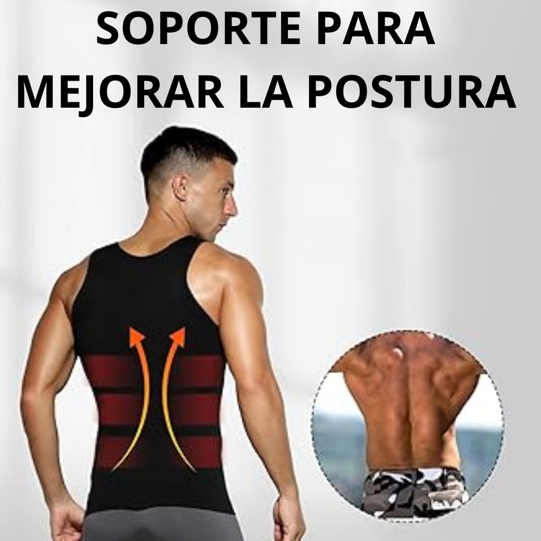 ShapePro™ – Camiseta De Compresión Para Hombre Con 60% Descuento🔥