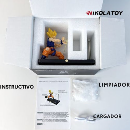 Luz nocturna magnética de la figura de Dragon Ball Goku Con 60% Descuento🔥