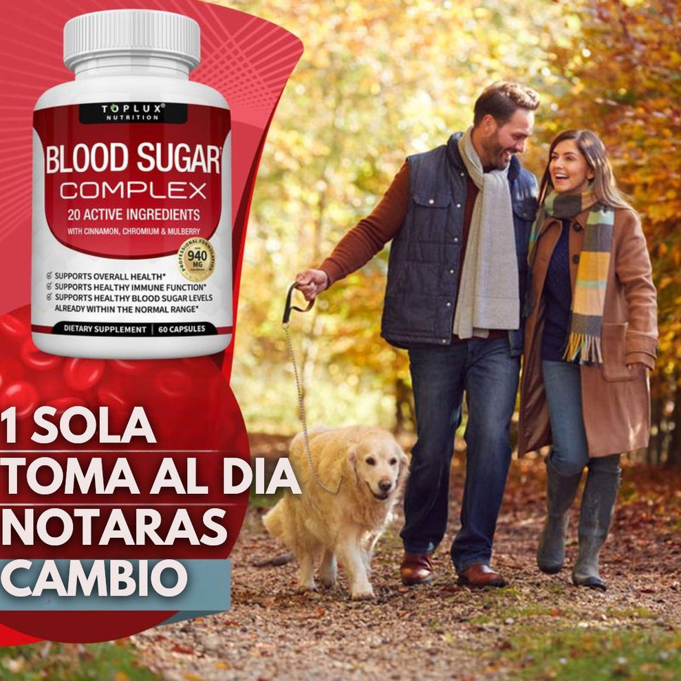TOPLUX® -Suplemento Natural para Diabéticos 🔥Con 60% Descuento🔥
