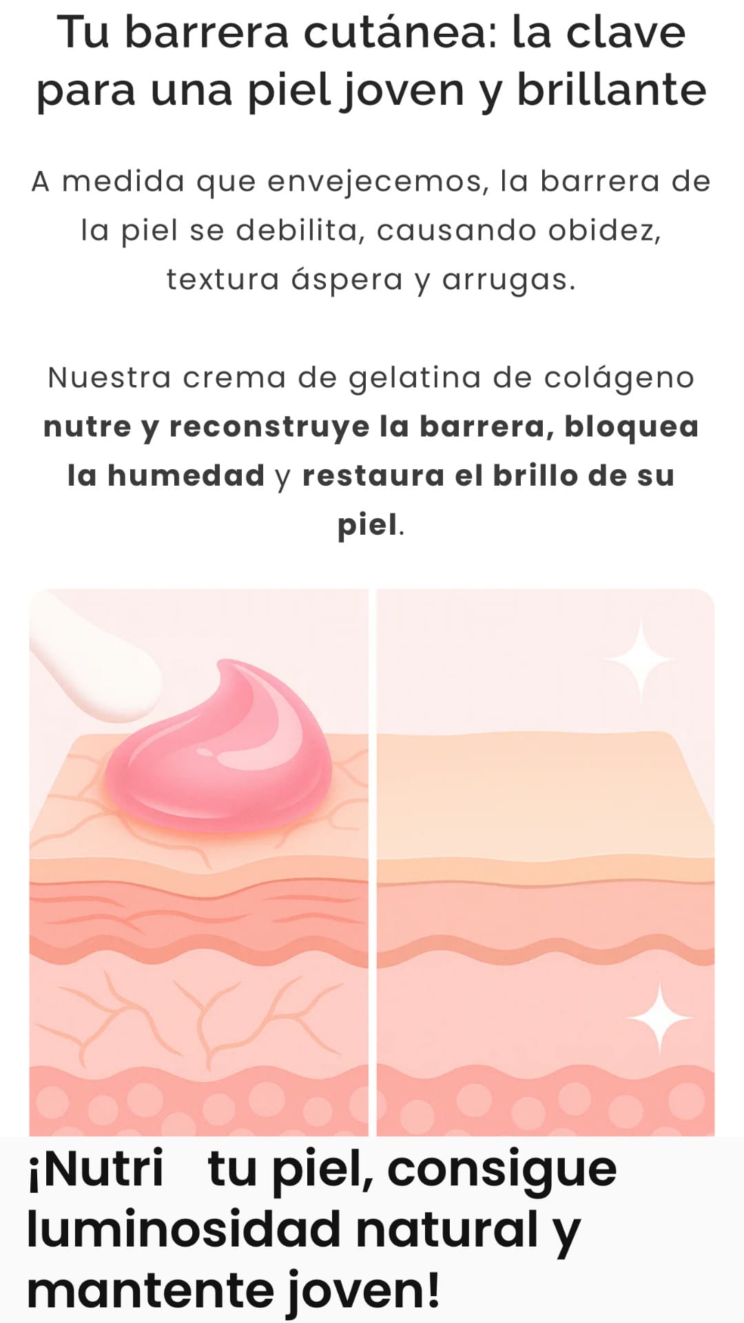 Crema Gelatina Colageno MEDICUBE® Aumenta tu brillo en la piel 🔥60% de Descuento🔥