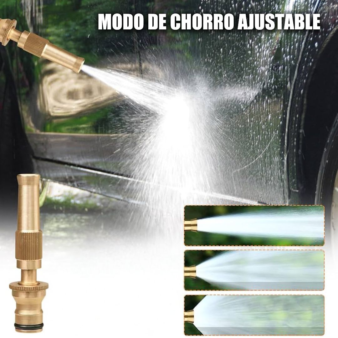 BOQUILLA DE ALTA PRESION POWATER® DE ALUMINIO CON 60% DESCUENTO😎