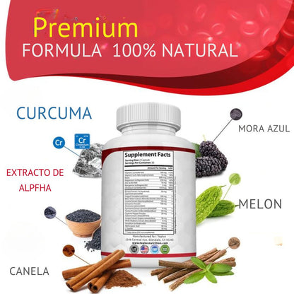TOPLUX® -Suplemento Natural para Diabéticos 🔥Con 60% Descuento🔥