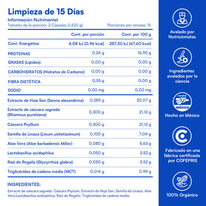 Zesty® Limpieza suplemento alimenticio 🔥60% de Descuento🔥
