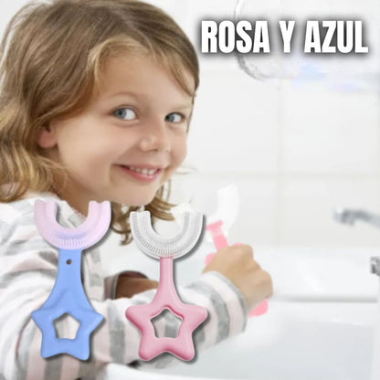 Cepillo de Dientes 360° DentalKids®  Para Niños Oferta 2x1🔥