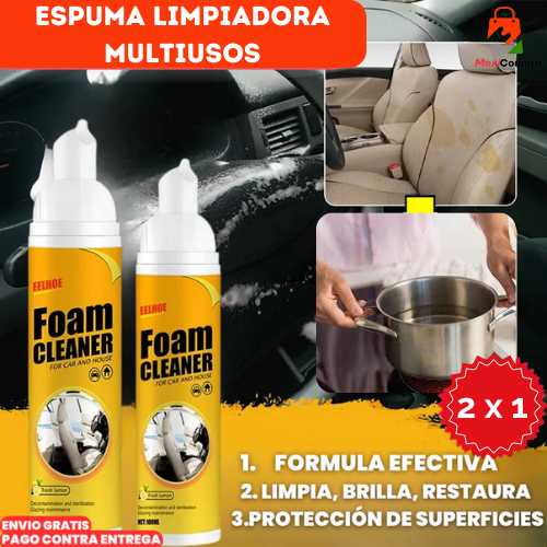 Foam Cleaner® Espuma multiusos limpiadora / 2x1