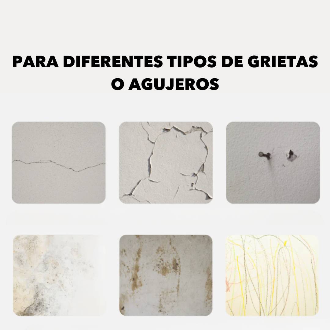 PASTA REPARADORA DE PARED DE SECADO RAPIDO MULTISUPERFICIE🔥 Y Lleva 2 al precio de 1🔥