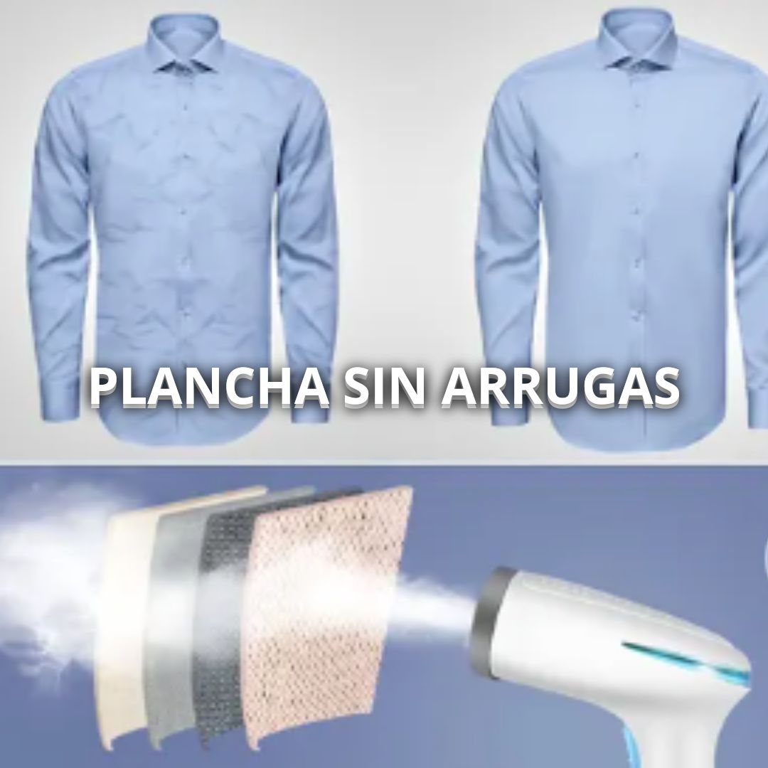VaporEase® Plancha de Vapor Inalámbrica Manual Con 60% Descuento🔥
