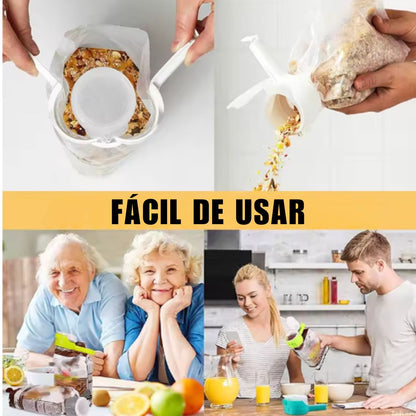 Set de 4 Clips de Sellado para Almacenamiento de Alimentos Con 60% Descuento🔥