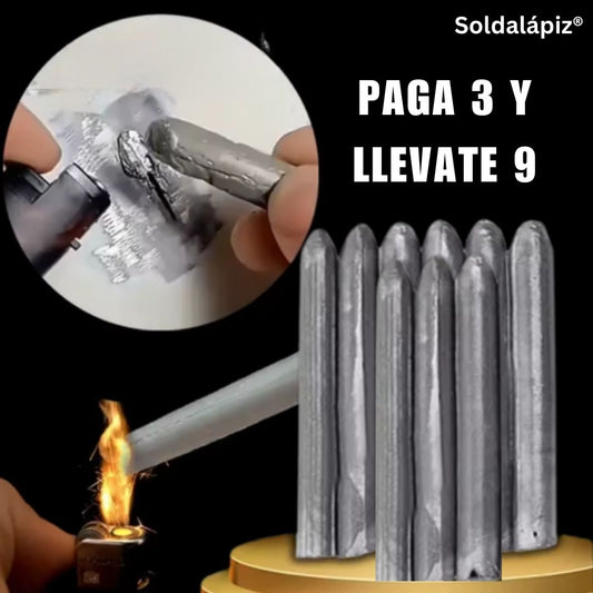LÁPIZ DE SOLDADURA PARA REPARACIÓN UNIVERSAL Soldalápiz® Con 60% Descuento🔥