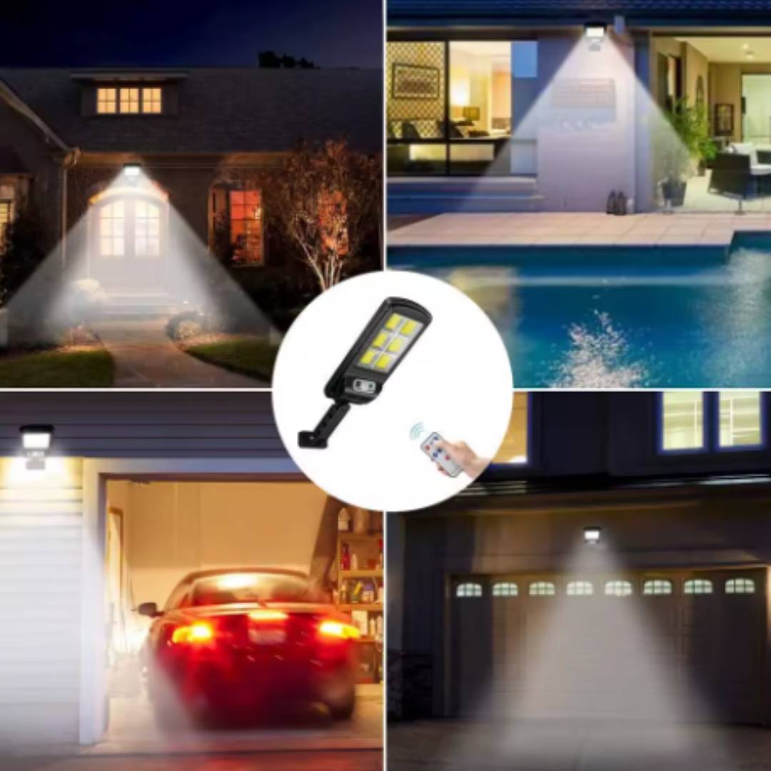 SOLARGUARD® - LAMPARA SOLAR AHORRATIVA CON SENSOR DE MOVIMIENTO Y RESISTENTE AL AGUA 🔥60% DESCUENTO🔥