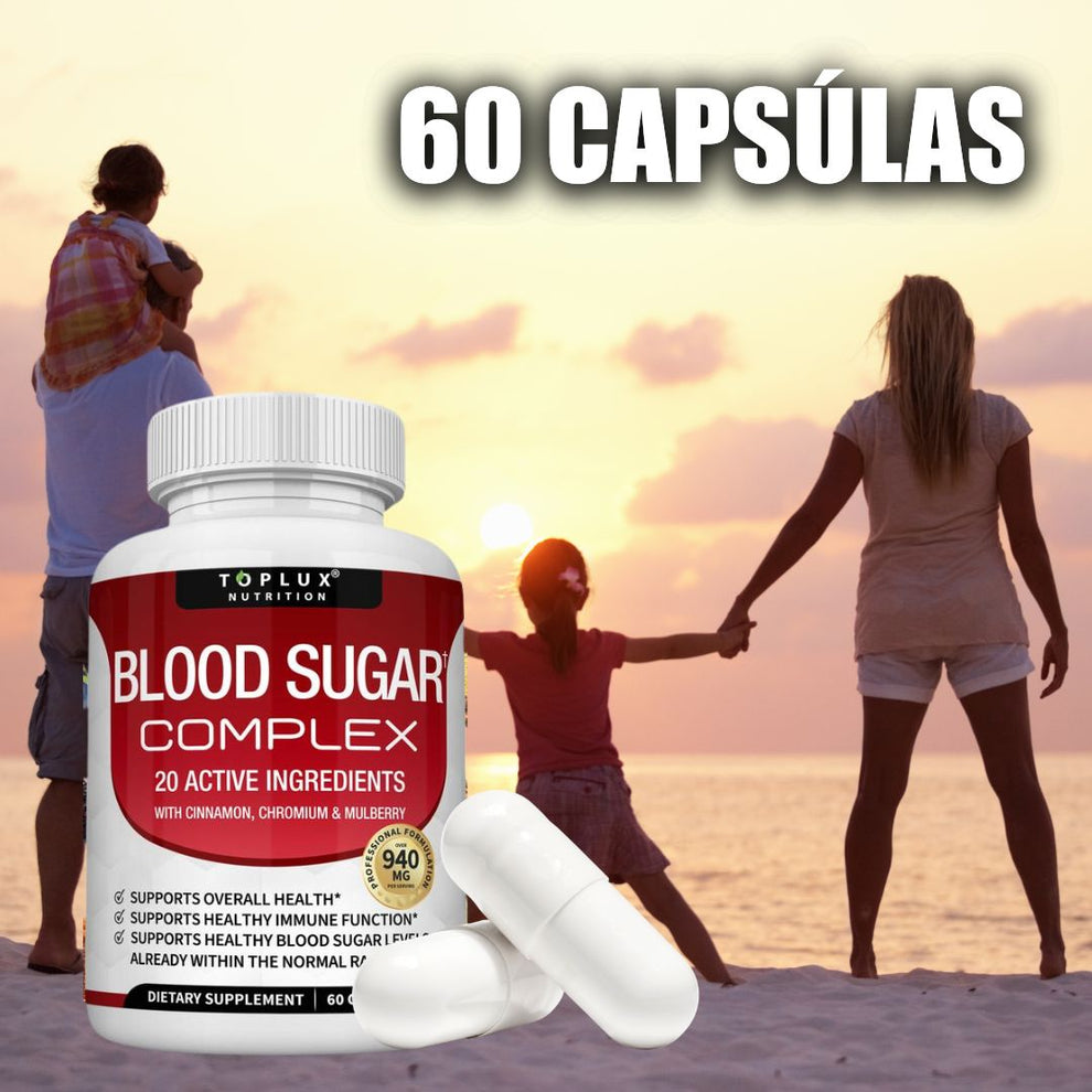 TOPLUX® -Suplemento Natural para Diabéticos 🔥Con 60% Descuento🔥