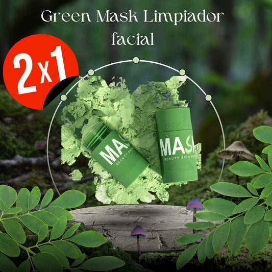 Green Mask® Mascarilla Te Verde 🔥Promoción 2x1🔥Limpieza Profunda e Hidratación al Instante