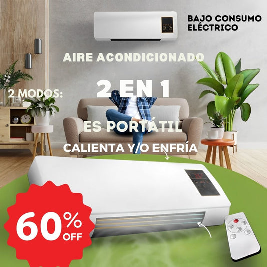 AIRE ACONDICIONADO PORTÁTIL SPLITMAX 🔥¡60% de Descuento!🔥