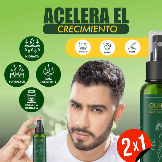 ELIXIR OUHOE PARA EL CRECIMIENTO DEL CABELLO Súper Oferta 2x1🔥