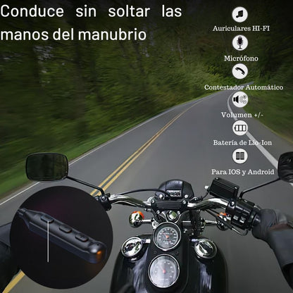 Audífonos Inalámbricos Para Casco BT-11 🔥60% de Descuento🔥Responde con seguridad y facilidad.