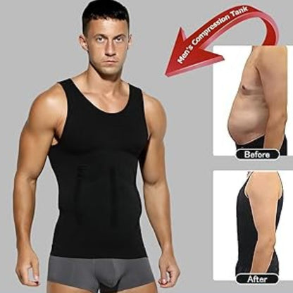 ShapePro™ – Camiseta De Compresión Para Hombre Con 60% Descuento🔥