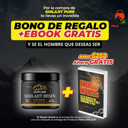 Shilajit Pure | El Sanador De Tus Debilidades +🔥 Ebook GRATIS🔥