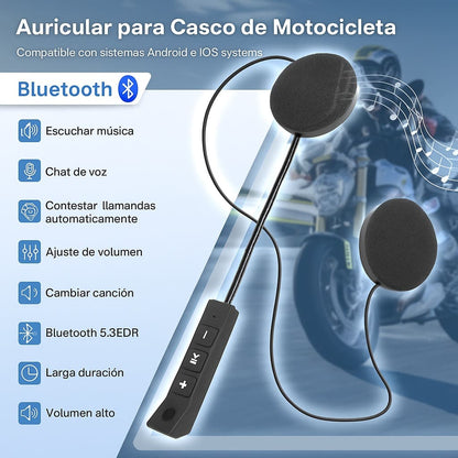 Audífonos Inalámbricos Para Casco BT-11 🔥60% de Descuento🔥Responde con seguridad y facilidad.