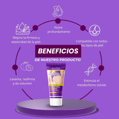 Crema Levanta Glúteos SADOER®  🔥60% de Descuento🔥