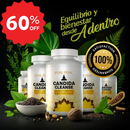 Suplemento 🌿Candida Cleanse®🌿 60 Capsulas🔥 60% descuento 🔥