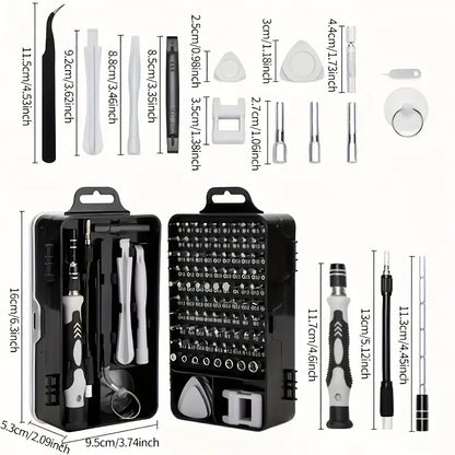 Kit 115 en 1 destornilladores HERRAMPRO® 🔥60% de Descuento🔥