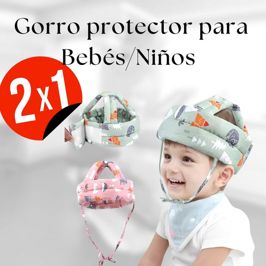 Gorro Protector para bebés BebesMimitos® 🔥2x1 Oferta Única🔥