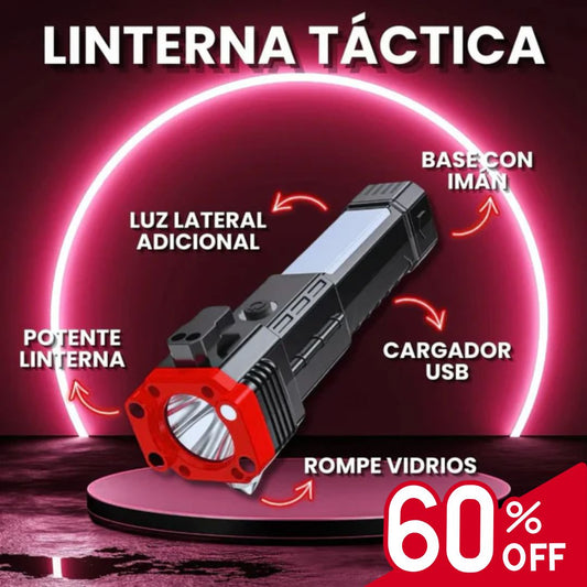 LINTERNA MULTIFUNCIONAL LUMINEX PRO Con 60% Descuento🔥