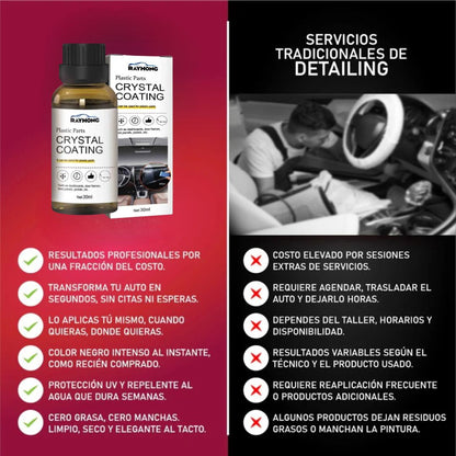 Cera saca brillo interiores Cristal Coating® 🔥60% de Descuento🔥