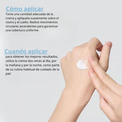 Crema humectante NIDA® Crea una piel radiante 🔥60% de Descuento🔥