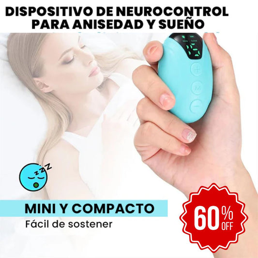 DISPOSITIVO DE NEUROCONTROL PARA ANSIEDAD Y SUEÑO CON 60% DESCUENTO🤩