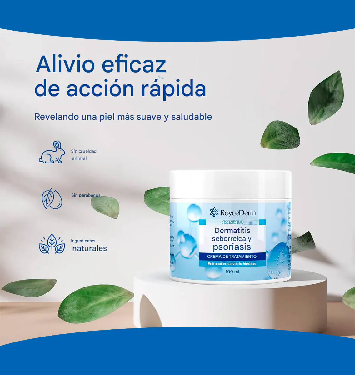 Crema dermatitis Royce Derm ® 🔥60% de Descuento