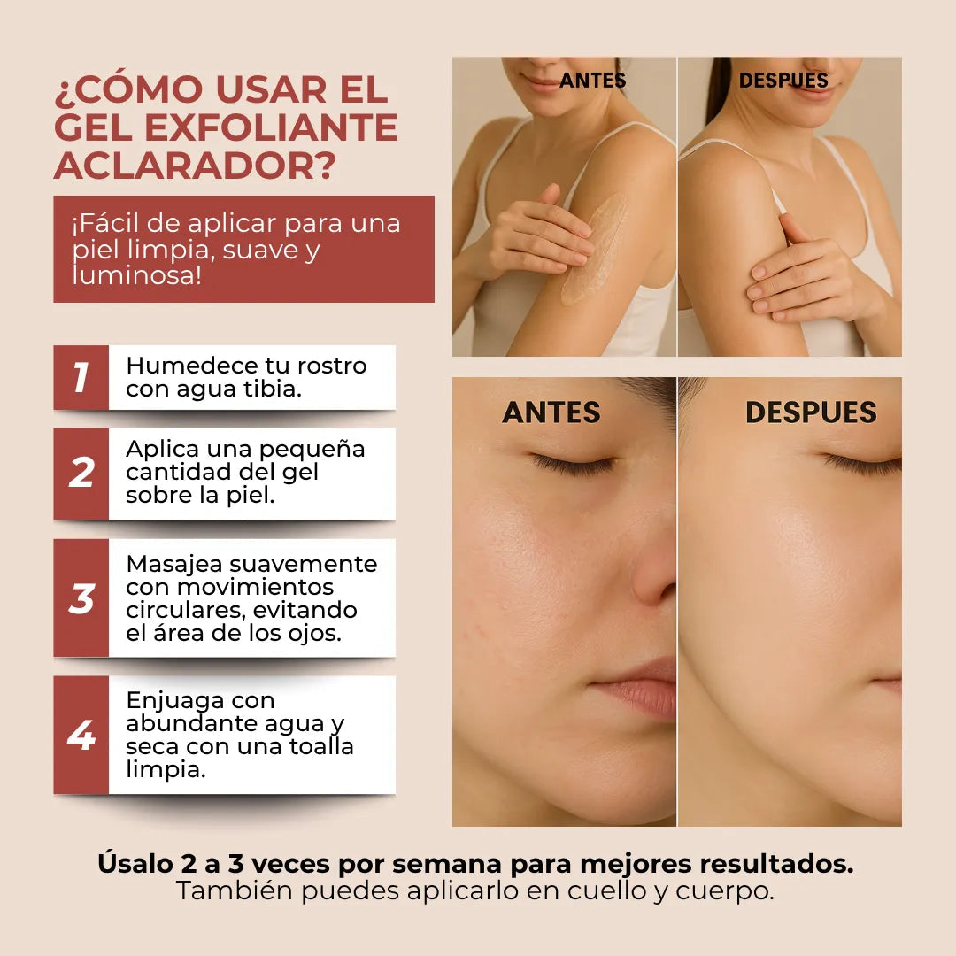 Exfoliante PHANSTA® Elimina manchas, puntos negros zonas oscuras🔥60% de Descuento🔥