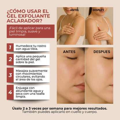 Exfoliante PHANSTA® Elimina manchas, puntos negros zonas oscuras🔥60% de Descuento🔥