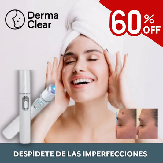 DermaClear™ – Lápiz Con luz azul Borra imperfecciones al instante Con 60% Descuento🔥