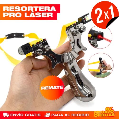 RESORTERA DE PRECISIÓN CON LÁSER Con 60% Descuento🔥