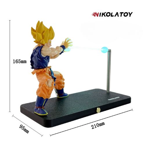 Luz nocturna magnética de la figura de Dragon Ball Goku Con 60% Descuento🔥