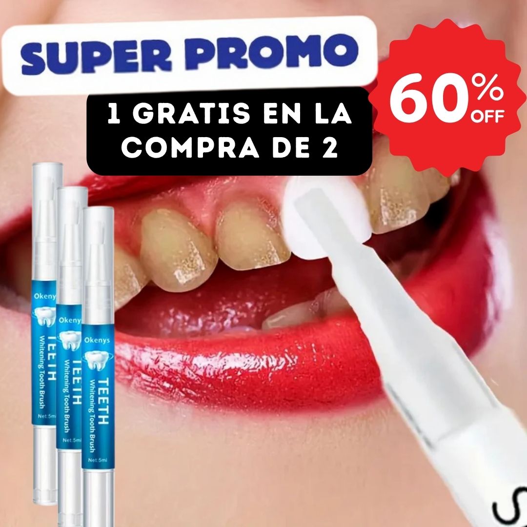SmilePen Pro® ORIGINAL🔥Oferta compra 2+1 gratis🔥Blanquea tus dientes con tecnología profesional